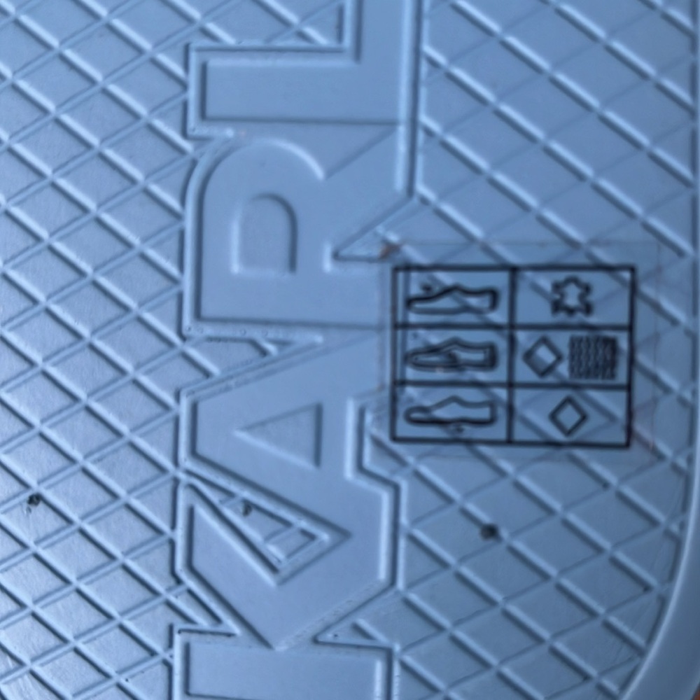 Karl LAGERFELD Women’s Platform Leather upper Sandals Slip On Colour Light Blue - Picture 7 of 8